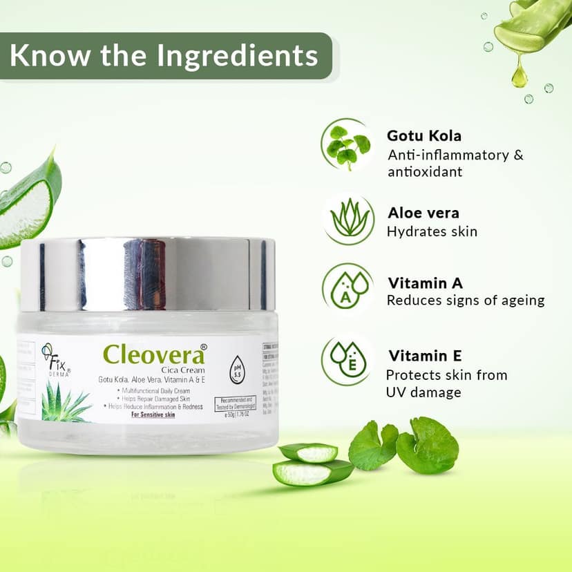 Fixderma Cleovera Cica Cream view 5