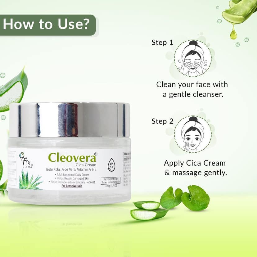 Fixderma Cleovera Cica Cream view 6