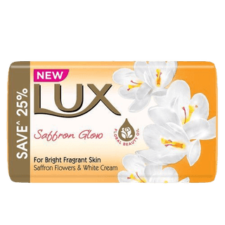 Lux Bathing Soap Saffron Glow 4 x Rs.10/-