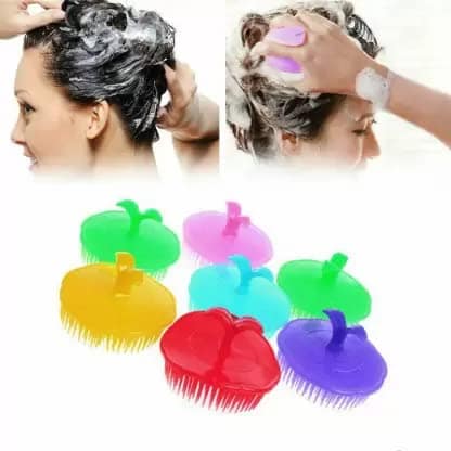 Elecsera Hair Massager Shower Brush Hair Washing Tools for Men and Women Multicolor view 4