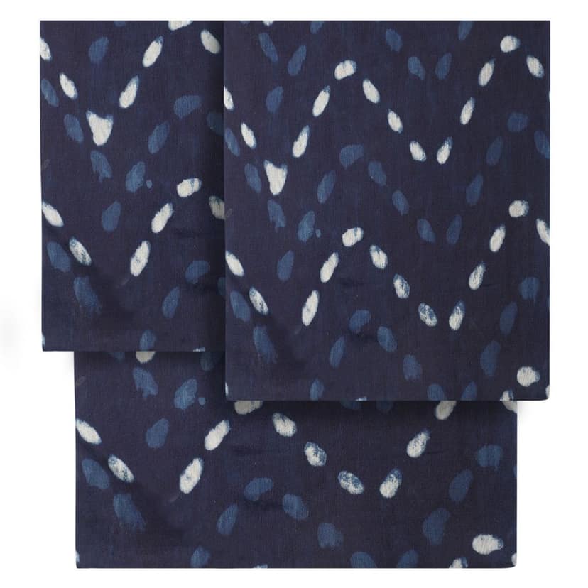HANDLOOM CHANDERI 03 PCS DABU PRINTED SUIT (SKU - 1RDS01101220 Suit 86) view 5
