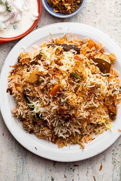 Veg biryani [4 person]