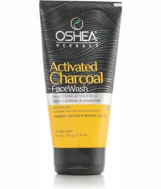 Oshea Herbals Activated Charcoal Face Wash 120grams