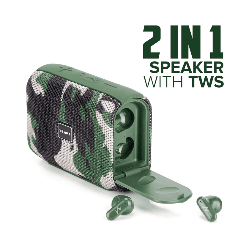 Juggler Portable Bluetooth Speaker- Blue view 3