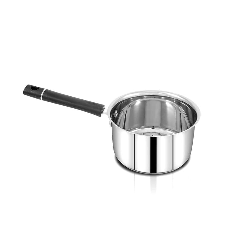 Pigeon Steelo Stainless Steel Saucepan Induction Base, Sandwich Bottom - 16 cm