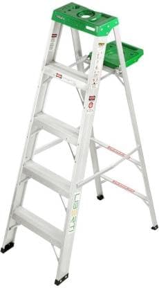 5'Liberti Mediun Duty Aluminium Step Ladder With Utility Tray