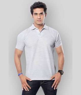 in365 Pack of 1 Cotton Blend Regular Fit Solid Half Sleeves Men's Polo T Shirt ( Turquoise )
