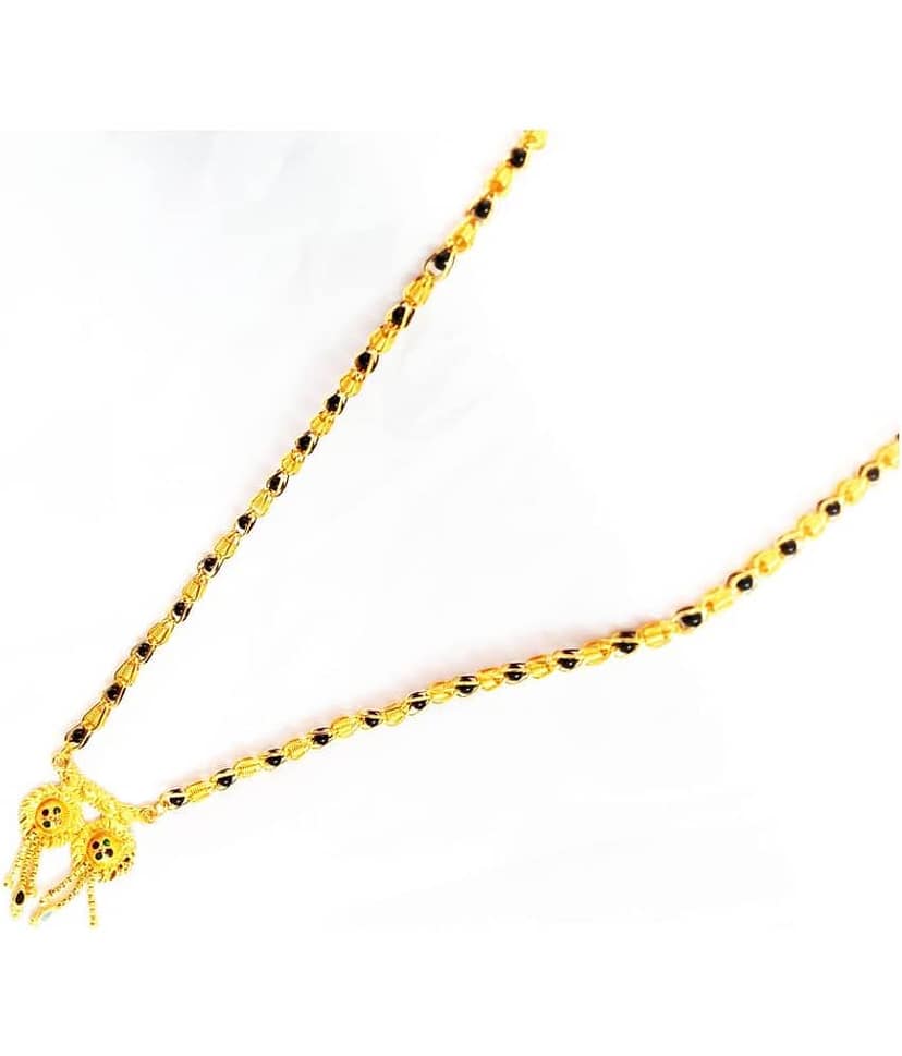KRIMO Gold Plated Letest & Designer Mangalsutra For Women-100337 view 2
