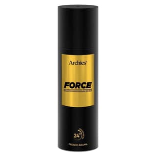 Archies FORCE Premium Spray Deodorant | Long-Lasting Fresh & Sporty Aroma with High Perfume Concentration Deo | Perfect for Gym & Sports Wear | 200 ML | French Aroma | 24 Hours Freshness
