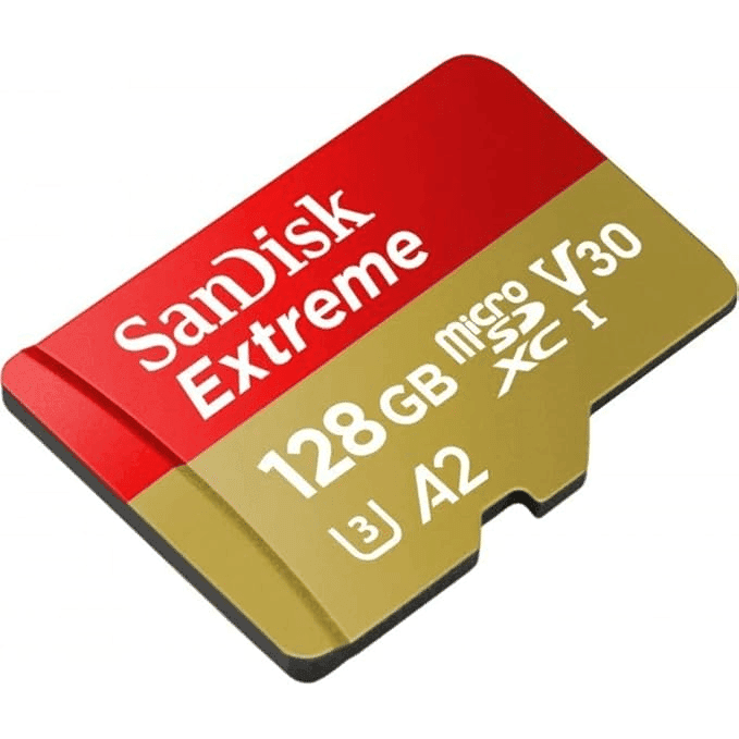 SanDisk Extreme Micro SD 128GB Memory Card