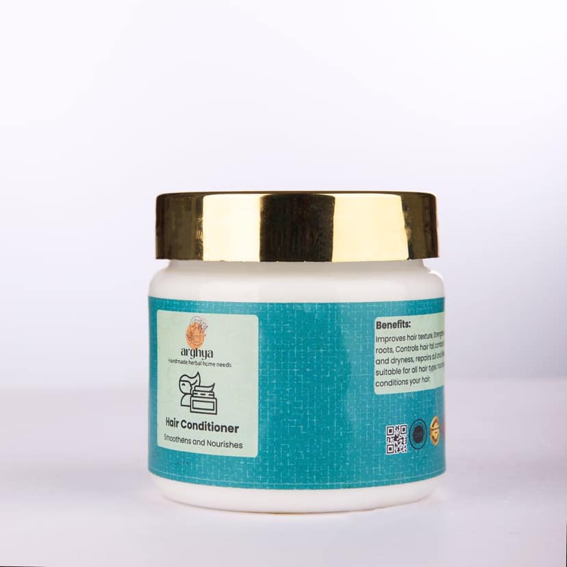 Nourishing Hair Conditioner with Castor, Onion Seed, Bhringraj & Argan Oil view 4