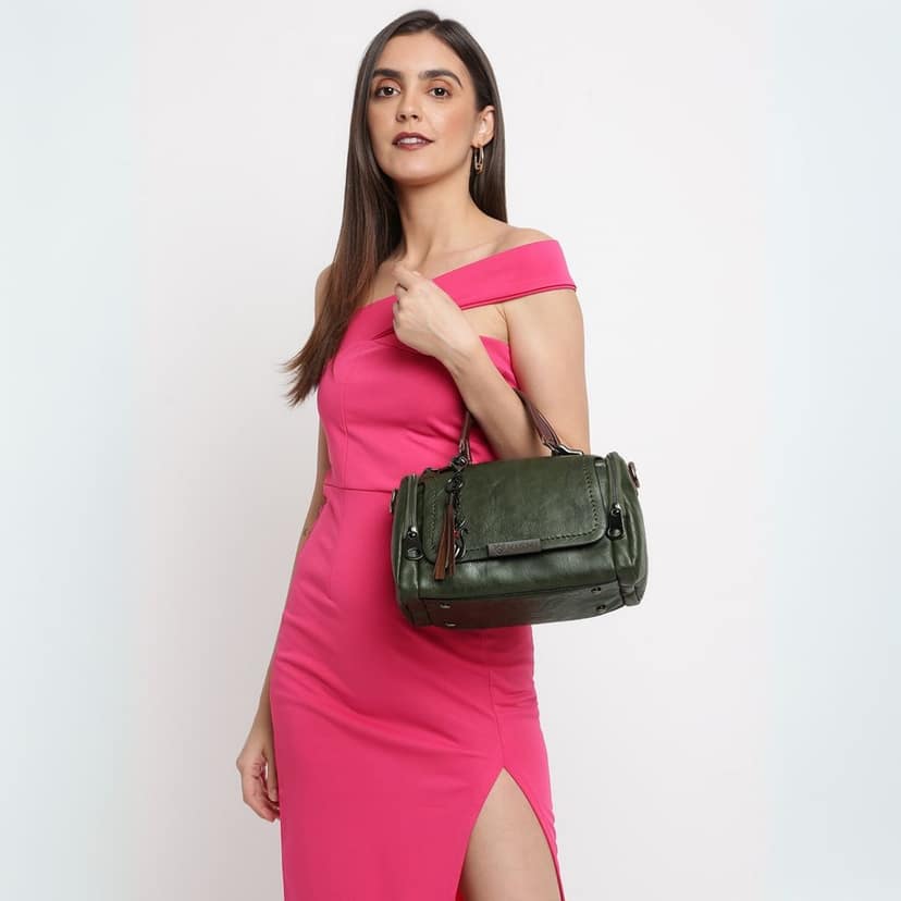 Sling Bag for Women & Girls Pu Leather Stylish Crossbody Satchel Handbag Ideal for Travel, Office Use Birthday Anniversary Gift for Wife view 6
