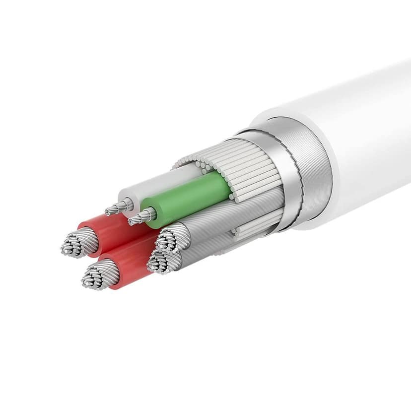 OPPO /Realme USB Type C Cable 100 cm DL129 (Compatible with Mobile Phones with SuperVooC Charging Input, White) view 3