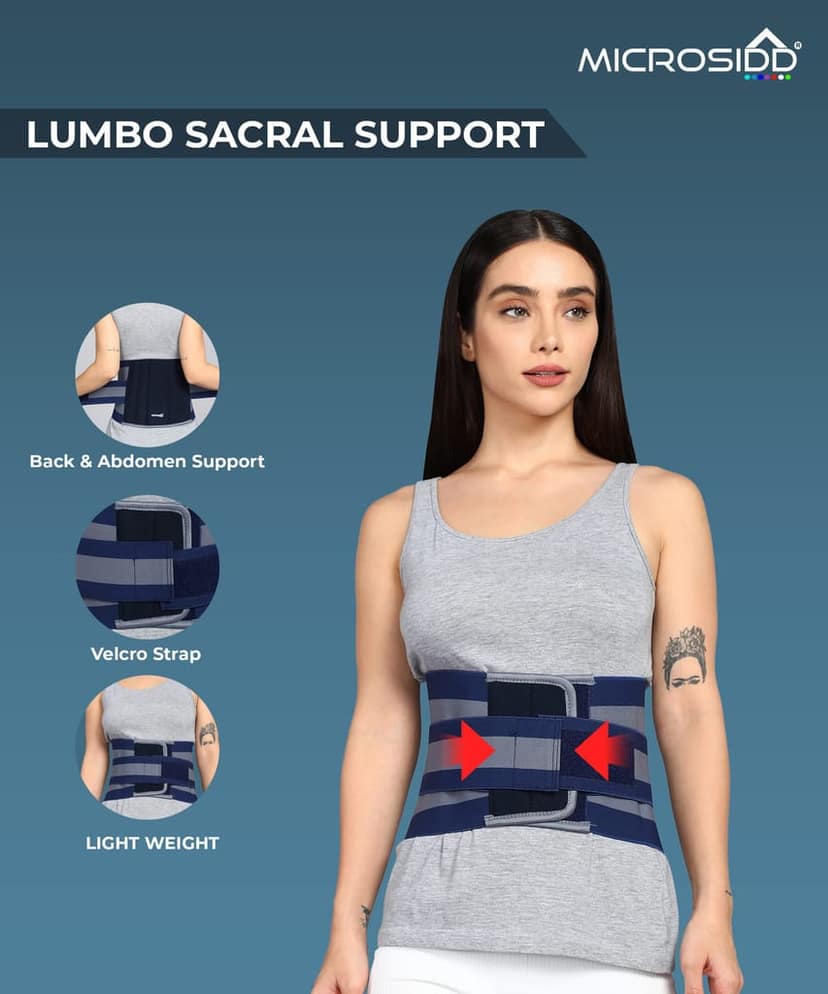 Lumbo Sacral Belt Cushioned (Small) view 6