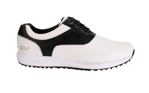 HITCARO Men Proffessional Leather Golf Shoes | Lace-Up | Phylon Sole |Waterproof | Comfortable | Breathable | Sports Shoes