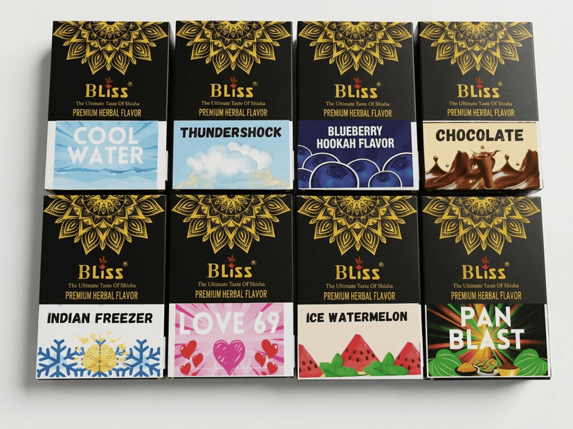 WEKTU Ultimate Tobacco-Free Shisha Experience Hub - Pure Herbal Multi-Flavor Hookah Materials Combo with Long-Lasting Coconut Charcoal & Heat-Shield Foil Pack