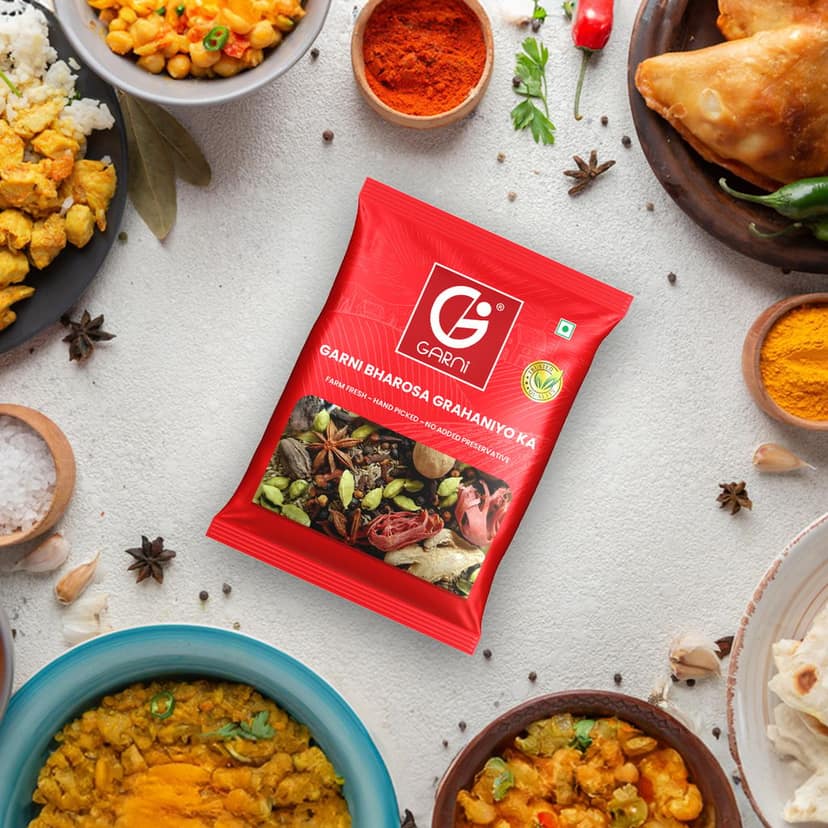 Garni Foods Sabut Garam Masala 200g | Whole Spices Mix | Khade Garam Masala | 100% Natural & Impurities-Free | Pack of 2 (2X100g) view 2