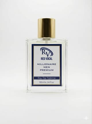 Red Vocal Millionaire Men’s Premium Eau De Toilette – 100ml, Bold & Luxurious Long-Lasting Fragrance