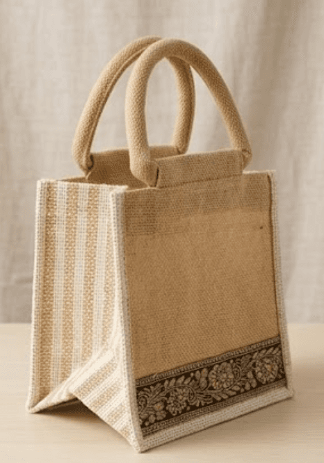 Handmade Jute Bag for Shopping and Everyday Use