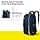 Aristocrat Nova 15L Laptop Backpack (15.6"), 2 Compartments, Dark Blue view 3