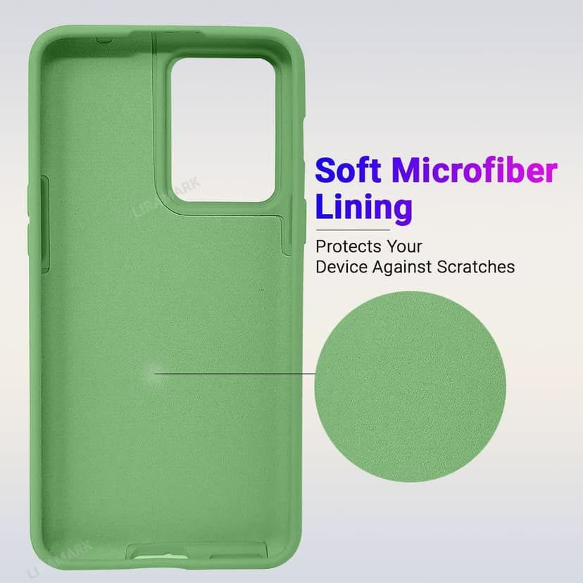 LIRAMARK Liquid Silicone Soft Back Cover Case for OnePlus Nord 2T 5G / 1+Nord 2T 5G view 3