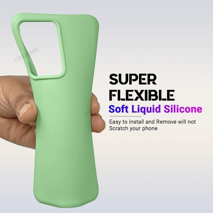 LIRAMARK Liquid Silicone Soft Back Cover Case for OnePlus Nord 2T 5G / 1+Nord 2T 5G view 6