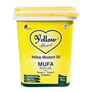 Yellow Heart Yellow Mustard Oil 5 Ltr