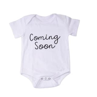 The Baby First Box Baby Onesie (0-3 Months) - Made with Bio-Wash Material