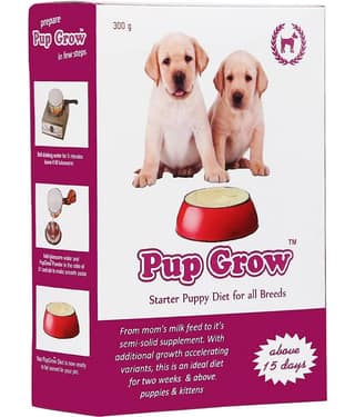 Pup Grow - Dry Dog Food Milk for Puppy ( 300 gms )