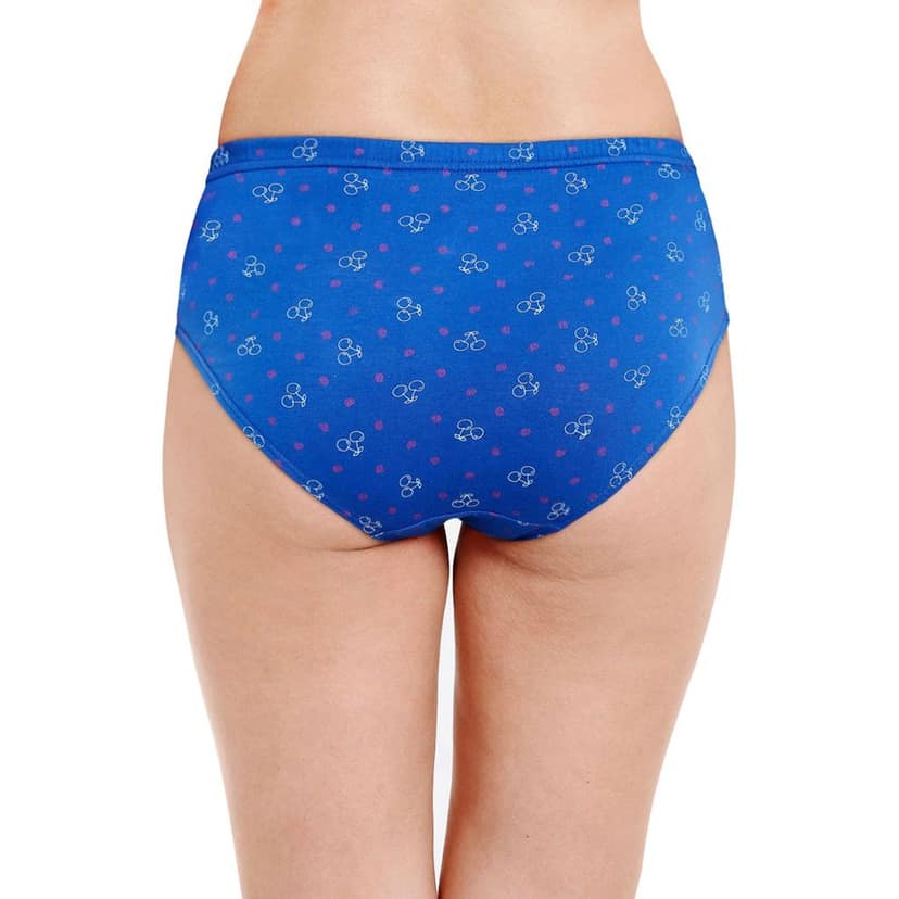 Bodycare women's combed cotton assorted Hipster Panty Pack of 3 ( E3700 ) view 3