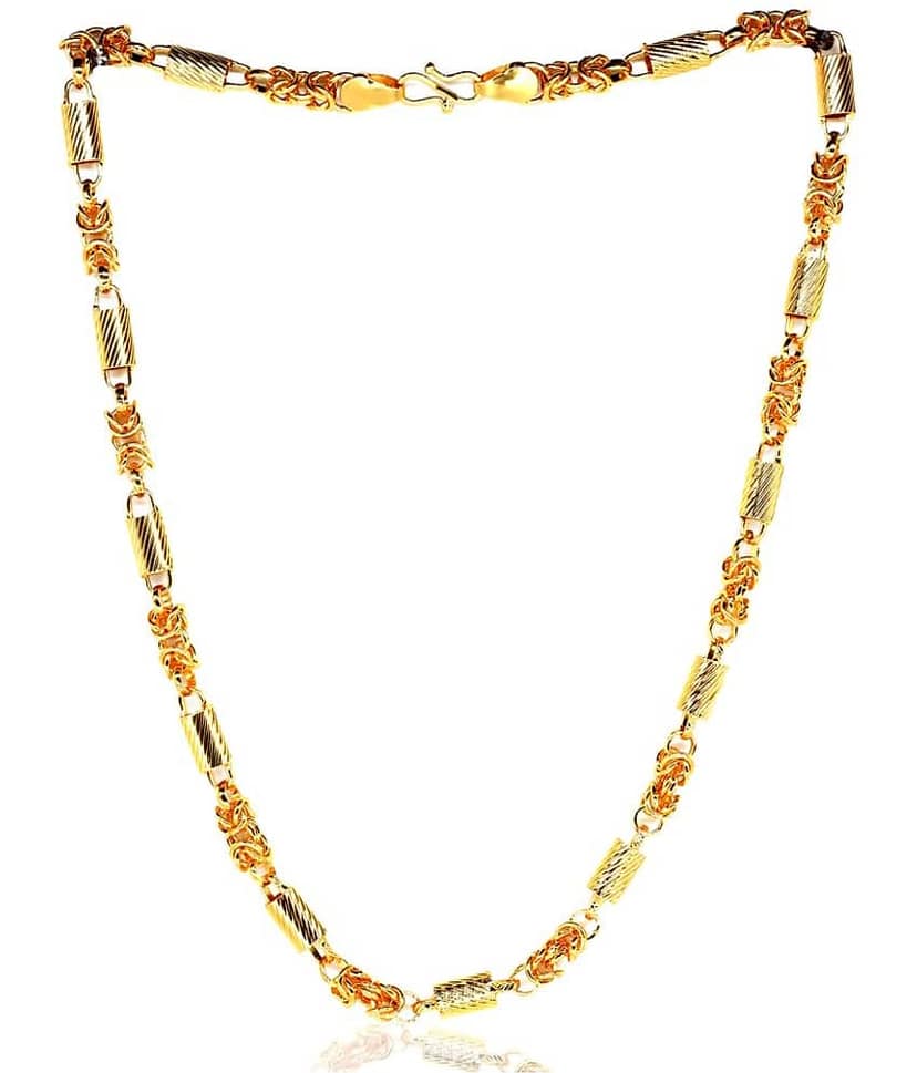 KRIMO Gold Plated Chain ( Set of 1 )