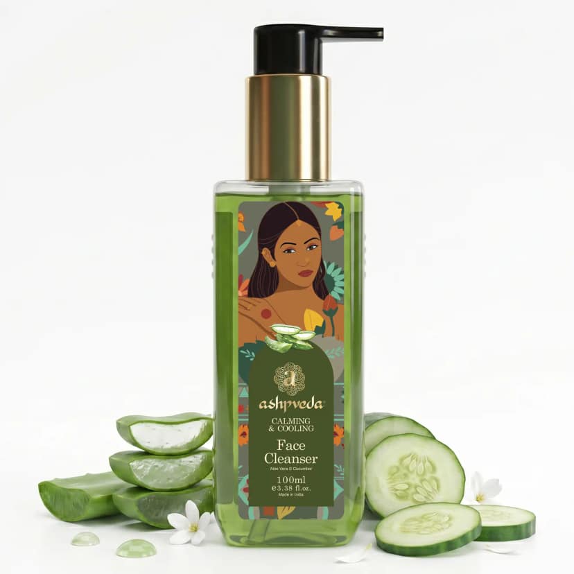 Ashpveda Aloe & Cucumber Face Cleanser 100ml