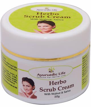 Ayurvedic Life Herbo Scrub Cream Paste 50 Gm Pack of 1