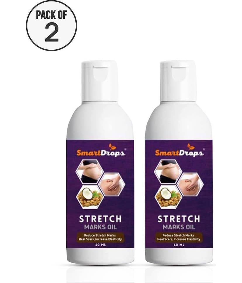 Smartdrops Smartdrops Stretch Mark Remover Shaping & Firming Oil 60 mL - Pack of 2