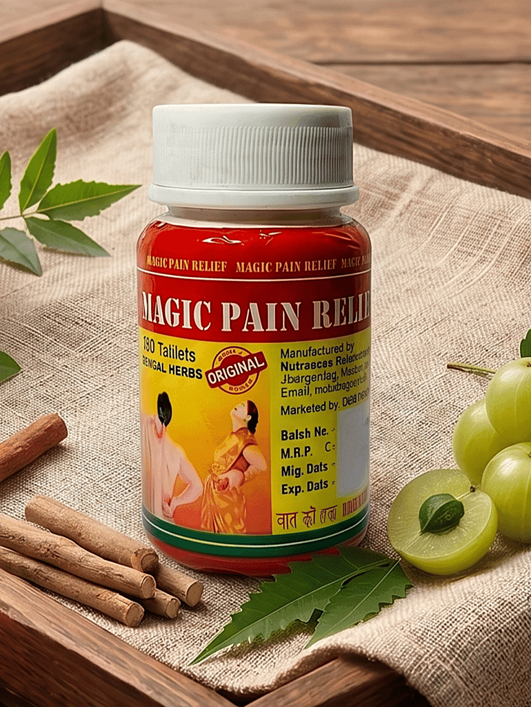 Magic Pain Relief Tablet- 60 Tab Pack of 2 view 3