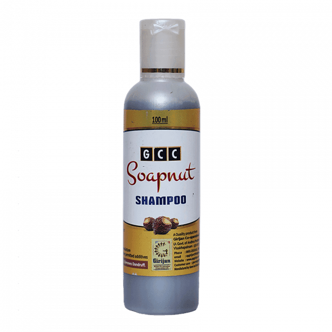 Natural Handmade Soapnut Shampoo 100ml Bottle