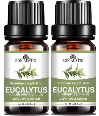 Bon Austin Eucalyptus Essential Oil Aromatic 30 mL ( Pack of 2 )