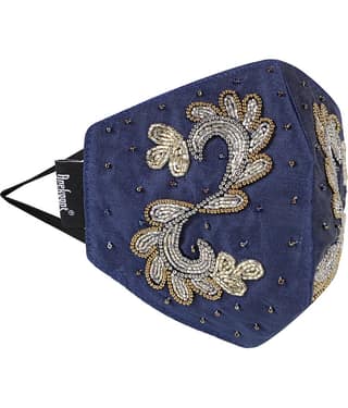 Anekaant - Navy Blue 3 Ply Mask ( Pack of 1 )