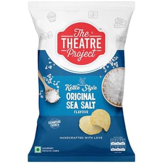 The Theatre Project Kettle Cooked Chips - Original Sea Salt, 42 gm