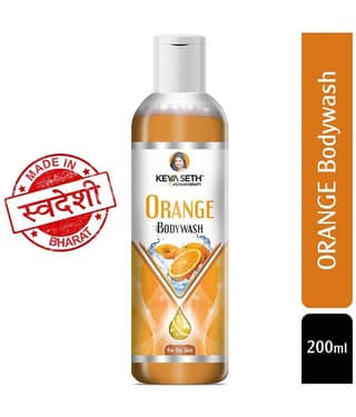 Keya Seth Aromatherapy Orange Essential Oil Orange Body Wash 400 mL Pack of 2