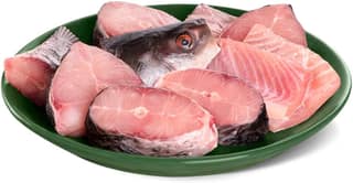 Rohu (Medium) - Bengali/ Curry Cut (With Head) 800 Grams