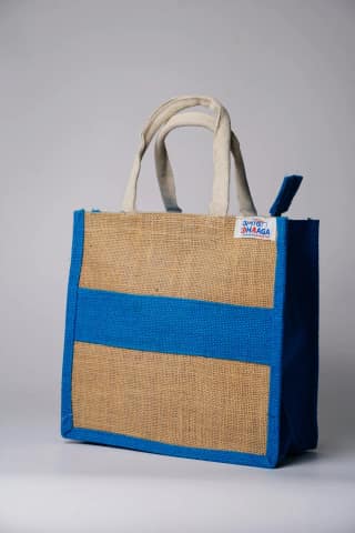 Tisser Natural Jute Tote Bag | Reusable Shopping Bag