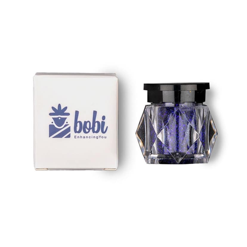BOBI Blue Loose Holographic Glitter Eyeshadow (10gm) view 3
