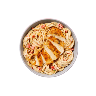 Aglio-e-Olio Chicken Pasta (Spaghetti)