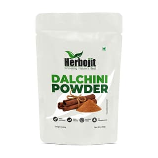 Herbojit Dalchini Powder 100% Natural & Vegan Gluten-Free 200g | Pure Cinnamon Powder Rich in Antioxidants & Flavor, No Preservatives