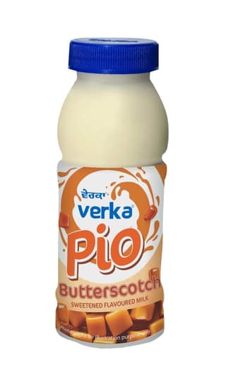 Sweetened Flavour Milk- (Butterscoth Pio - 180 ML)