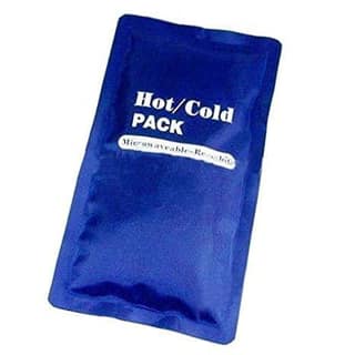 Tan45 Hot & Cold Reusable Gel Pack - Great for Knee, Shoulder, Back, Migraine Relief, Sprains, Muscle Pain, Bruises, Injuries, Legs - Microwave Heating Pad