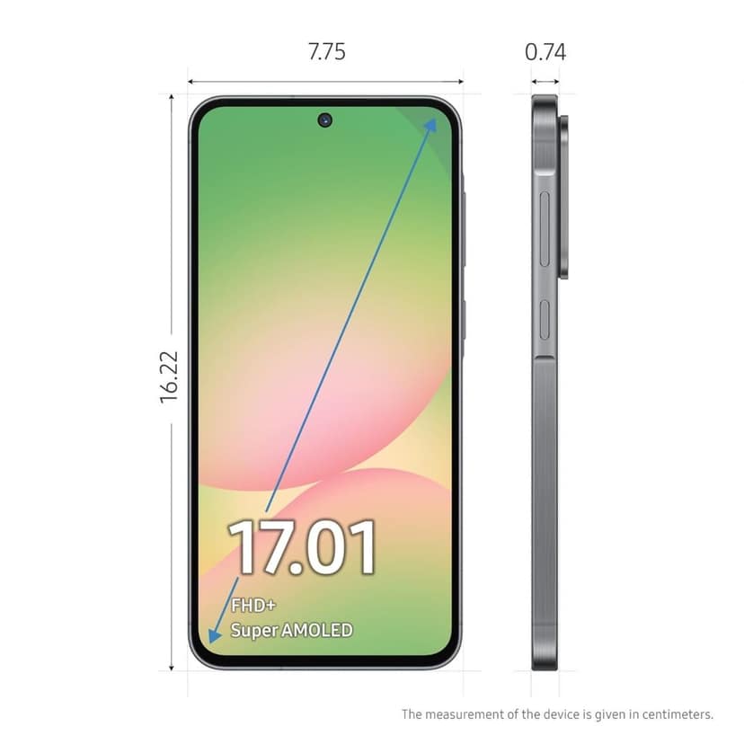 Samsung Galaxy A56 5G (8/256GB)-Awesome Graphite view 3