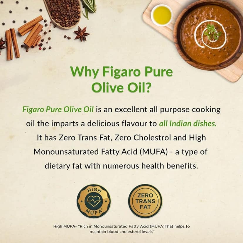 Figaro Olive Oil- Pure Olive Oil (200ml) view 4