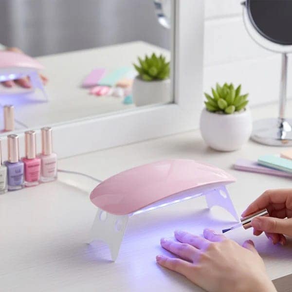 Lifeori UV Lamp LED Light USB for Resin Nail Polish Fast Curing Ultraviolet Rays Mini Dryer Machine 6 Watts Cure Portable for Nail Gel Manicure Drying Tool for Artists Professionals with Free Nail File view 5